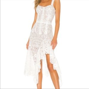 White lace Bronx and Banco size small